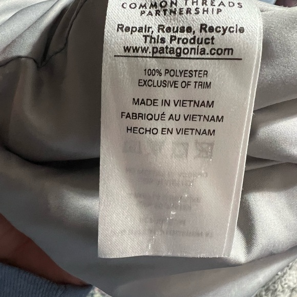 Patagonia Vest Womens Gray Los Gatos Teddy Sherpa Fleece Zip Up
Pockets - Picture 11 of 12